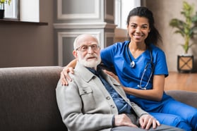 Older Man and Nurse